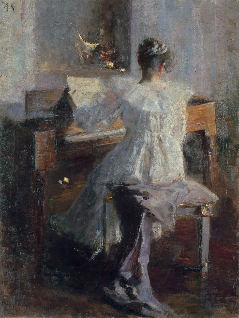 La pianista - Galerie Bassenge